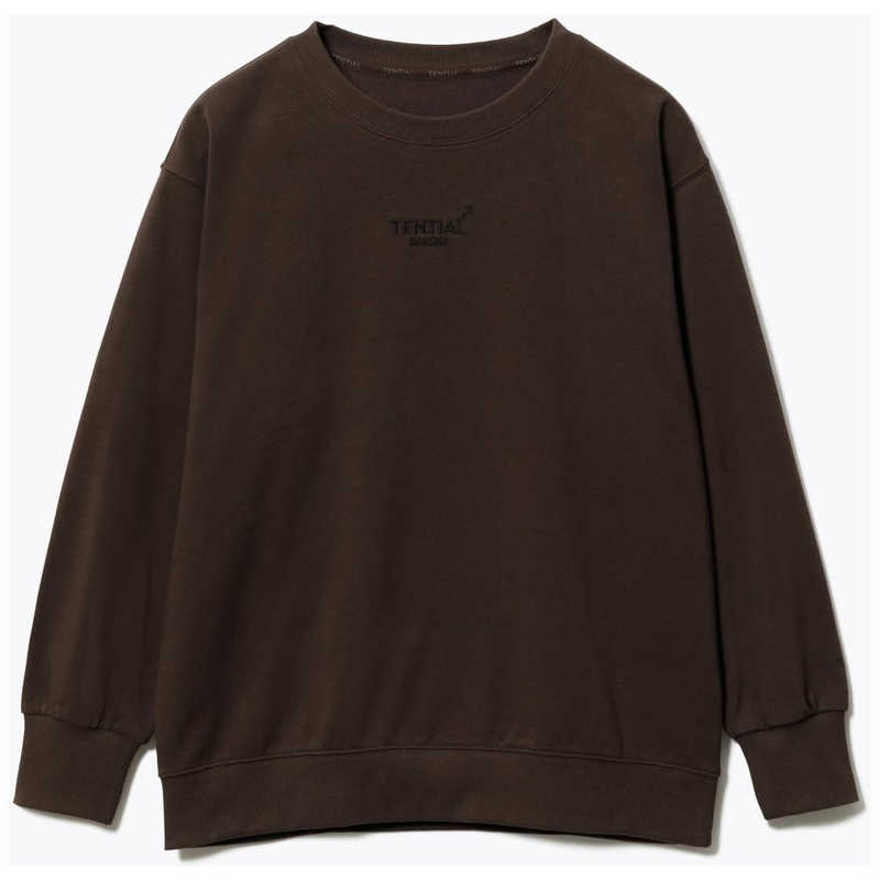 TENTIAL　BAKUNEスウェットウィメンズロングスリーブクルーネックブラウン(XL)　25FSBA044W00100007N