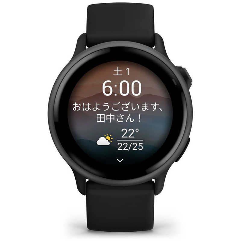 GARMIN　vivoactive 6 (ヴィヴォアクティブ 6)GPSスマートウォッチ(Suica対応) (ガーミン) Black/ Slate Black/ Slate　010-02985-30 - Image 3