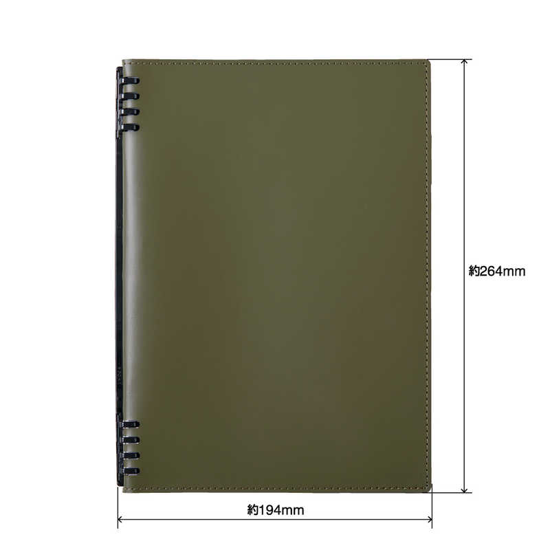 キングジム　レザフェスU RN テフレーヌ キャメル　9855TELU-CA