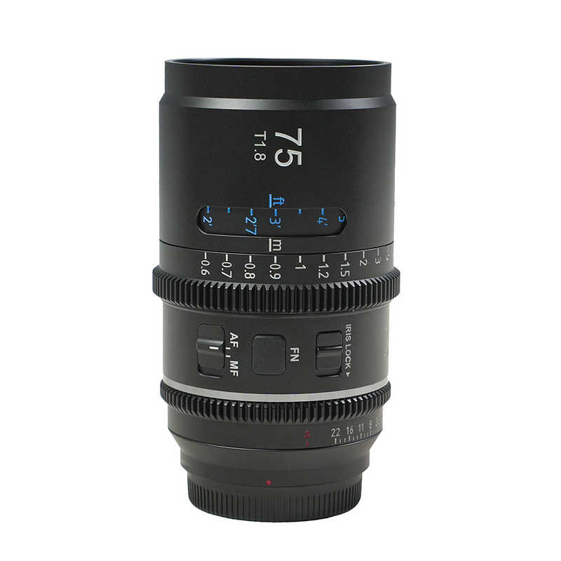 SIRUI　Astra オートフォーカス アナモルフィックシネレンズ 75mm T1.8 1.33x Full Frame/ナチュラルフレア ［ソニーE / 単焦点レンズ］　AST-75-EN-JP