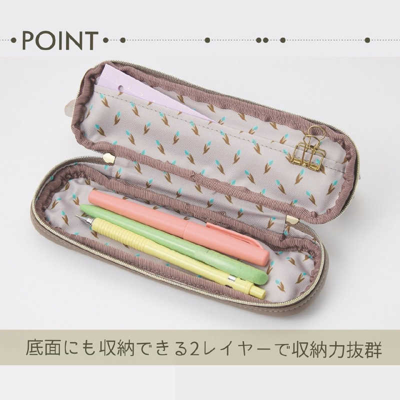 レイメイ　ノフェス ペンポーチ ノフェス モカブラウン　NSF1456C r-kojima-11690236 コジマ楽天市場店 サンプル画像3