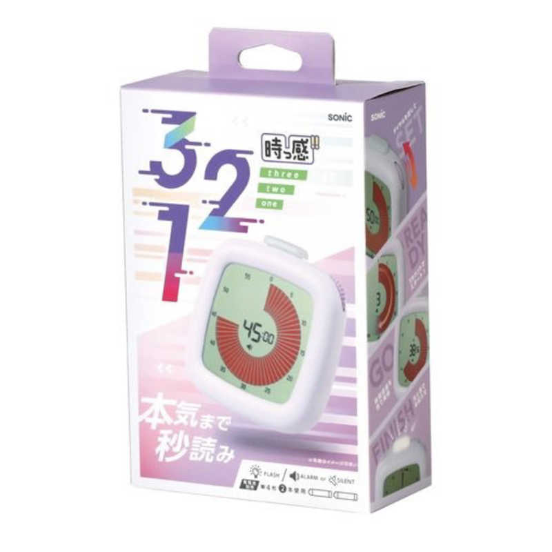 【商品解説】時間を設定してスタートボタンを押すと、「3・2・1」カウントが表示され、やる気・集中力を高められます。時間の経過とともにデジタル表示の色面が減っていくので、時間の経過を視覚的に実感でき、集中力を高められます。目標タイムを意識して学習を続けることで、学習スピードの向上にも役立ちます。ダイヤル操作で時間を設定できるので、さっと勉強を始められます。タイムアップ後は、自動でカウントアップに切り替わるので、超過時間の計測が可能です。カウントダウン終了を、「ピピピピッ♪」の電子音と、上部のボタンが光ってお知らせします。音のON/OFF設定が可能。図書館や塾など静かな場所でも使用できます。【電子アラーム】音あり⇔なしの切替式　鳴動時間：約60秒【音量】約60〜70dB　単4乾電池2本使用(別売)【設定可能時間】カウントダウン時：最大60分　最小1分　カウントアップ時：最大60分持ち運び、収納しやすいサイズのコンパクトタイプ。見やすい角度で自立します。【スペック】●型式：LVH-7903-V（LVH7903V）●JANコード：4970116054470仕様1：サイズ：94×98×50mm仕様2：サイズ：94×98×50mmこの商品は宅配便でお届けする商品です出荷可能日から最短日時でお届けします。※出荷完了次第メールをお送りします。配送サービス提供エリアを調べることができます「エリア検索」をクリックして、表示された画面にお届け先の郵便番号7桁を入力してください。ご購入可能エリア検索お買い上げ合計3,980円以上で送料無料となります。※3,980円未満の場合は、一律550円（税込）となります。●出荷可能日から最短日時でお届けします。（日時指定は出来ません。）　※お届け時に不在だった場合は、「ご不在連絡票」が投函されます。　「ご不在連絡票」に記載された宅配業者の連絡先へ、再配達のご依頼をお願いいたします。●お届けは玄関先までとなります。●宅配便でお届けする商品をご購入の場合、不用品リサイクル回収はお受けしておりません。●全て揃い次第の出荷となりますので、2種類以上、または2個以上でのご注文の場合、出荷が遅れる場合があります。詳細はこちら■商品のお届けについて商品の到着日については、出荷完了メール内のリンク（宅配業者お荷物お問い合わせサービス）にてご確認ください。詳しいお届け目安を確認する1度の注文で複数の配送先にお届けすることは出来ません。※注文時に「複数の送付先に送る」で2箇所以上への配送先を設定した場合、すべてキャンセルとさせていただきます。