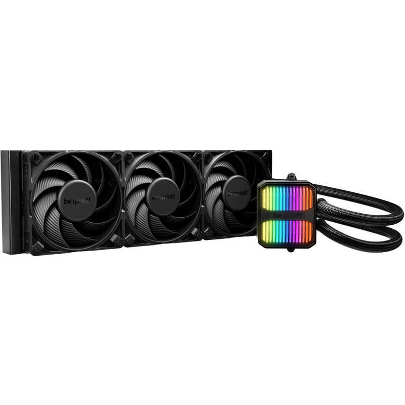 BEQUIET　水冷クーラー (360 / 黒 / Intel 185117001200115011511155 / AMD AM5AM4TR5TR4)　BW025