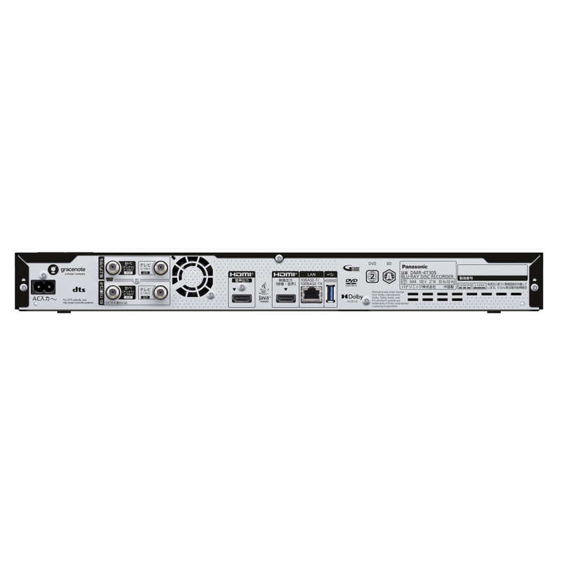 �ѥʥ��˥å���Panasonic���֥롼�쥤�쥳������ DIGA(�ǥ�����) ��3TB / 3����Ʊ��Ͽ�� / BS��CS 4K���塼�ʡ���¢�ϡ�DMR-4T305