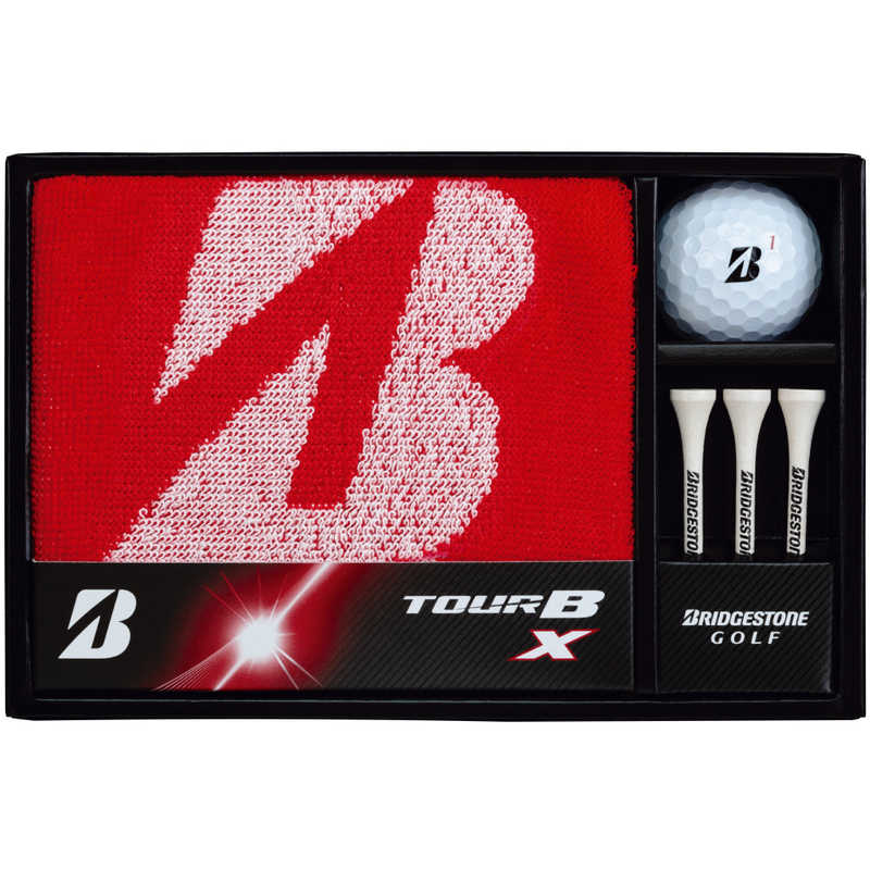 ブリヂストン　TOUR B X ボールギフト BRIDGESTONE GOLF ホワイト　G26B1R
