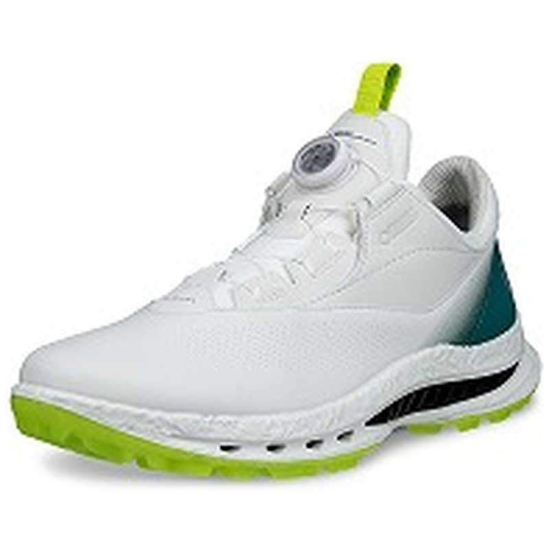 エコー　メンズゴルフシューズ BIOM C5 BOA(バイオムシーファイブボア)WHITE/BAYGREEN ［メンズ / 25.0cm］ ホワイトライムグリーン　EG132614-61475-40