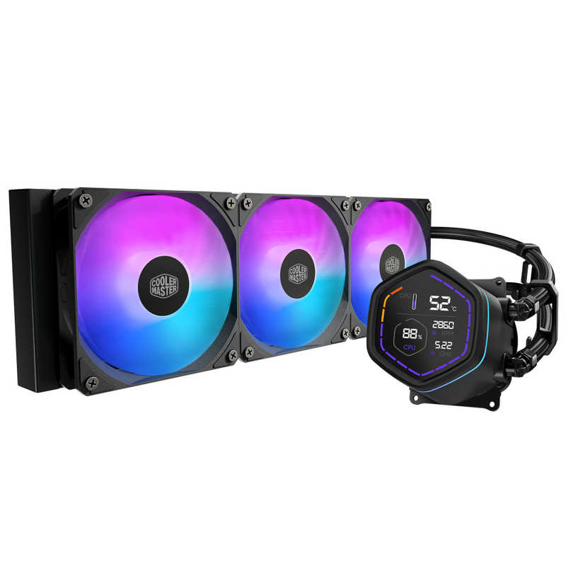 Cooler Master - クーラーマスター　ML Core Nex Digital 360 Black ARGB　MLX-D36M-A18PA-RD