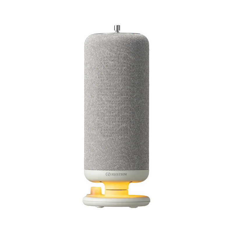 RHYTHM リズム　CRANKSPEAKER もしもの時も給電、くつろぎのラジオ付き ［防滴 / Bluetooth対応］ ライトグレー　9YYA50RH08 r-kojima-11706230 コジマ楽天市場店 サンプル画像2