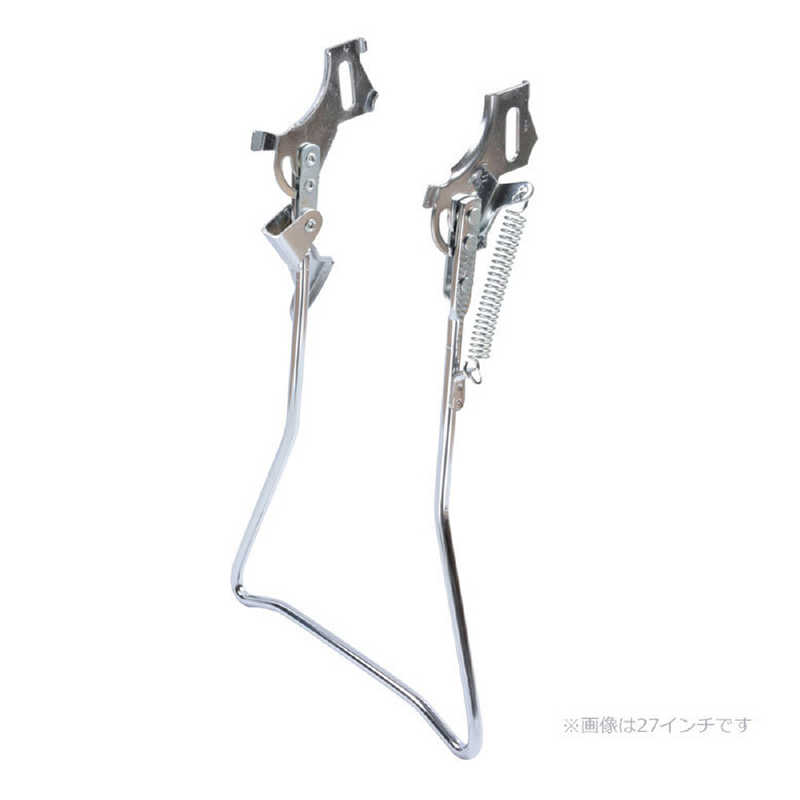 昭和インダストリーズ　26型 左利き用両立スタンド クロムメッキ　W-11 R