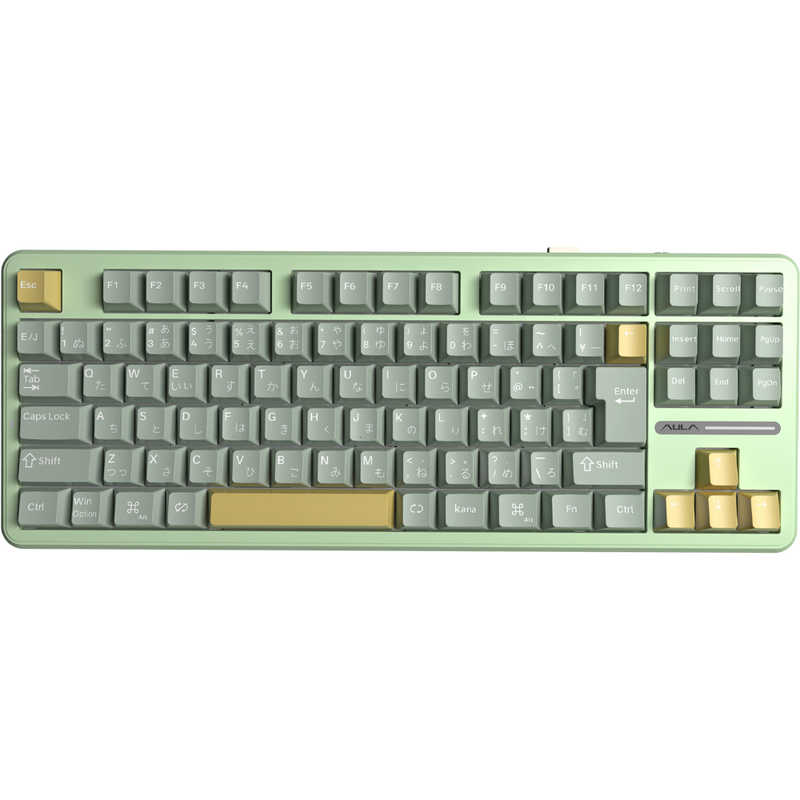 AULA ゲーミングキーボード F87 F87J-SV-BO