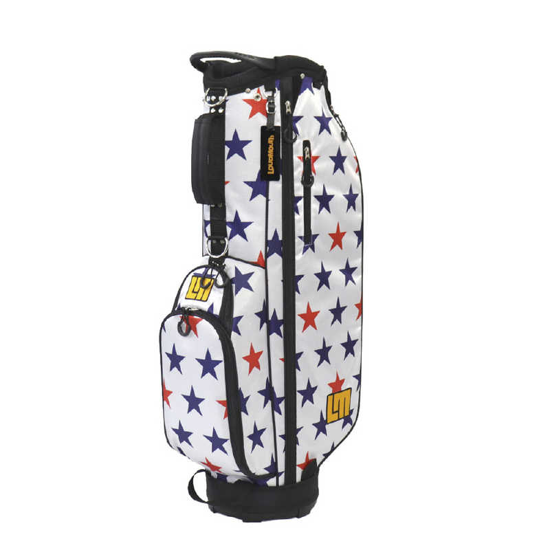 ラウドマウスゴルフ　ゴルフ用品 8.5型カートバッグ LOUDMOUTH Superstar-White　8...