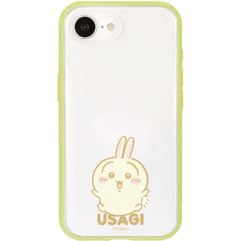 グルマンディーズ　iPhone 17/16e IIIIfit Clearケース ちいかわ うさぎ　CK-121C