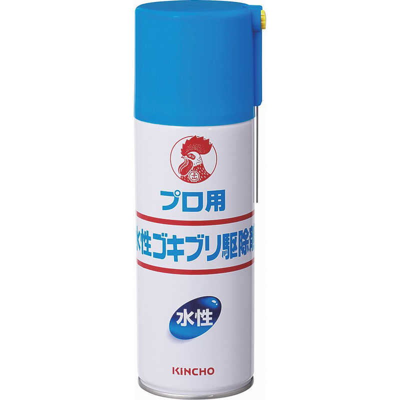 【商品解説】●成分イミプロトリン、フェノトリン（ピレスロイド系）●用途ゴキブリ、トコジラミ（ナンキンムシ）、マダニの駆除●使用法害虫に直接噴射する場合は、約60cm以内の距離から1〜3秒間噴射して下さい。害虫の潜み場所やその周辺、通路と思われる場所に15〜30cmの距離から帯状に、十分ぬれる程度〔1g当たり約45〜60秒間（約20〜30mL）〕噴霧塗布して下さい。（例）ゴキブリ…流し台、冷蔵庫の裏等トコジラミ（ナンキンムシ）…柱の割れ目、ベッドのすき間等割れ目、すき間の処理は便利な金属ロングノズルを使用して下さい。●特長従来の油性タイプと同じく、速効性と確かな致死効果があります。水を配合することにより、火気に対する危険性が軽減されました。（原液は非危険物）水性処方を採用することにより、「VOC」の放出量を削減し、環境に配慮しています。【スペック】●型式：（スイセイプロヨウゴキブクジョ）●JANコード：4987115325074この商品は宅配便でお届けする商品です出荷可能日から最短日時でお届けします。※出荷完了次第メールをお送りします。配送サービス提供エリアを調べることができます「エリア検索」をクリックして、表示された画面にお届け先の郵便番号7桁を入力してください。ご購入可能エリア検索お買い上げ合計3,980円以上で送料無料となります。※3,980円未満の場合は、一律550円（税込）となります。●出荷可能日から最短日時でお届けします。（日時指定は出来ません。）　※お届け時に不在だった場合は、「ご不在連絡票」が投函されます。　「ご不在連絡票」に記載された宅配業者の連絡先へ、再配達のご依頼をお願いいたします。●お届けは玄関先までとなります。●宅配便でお届けする商品をご購入の場合、不用品リサイクル回収はお受けしておりません。●全て揃い次第の出荷となりますので、2種類以上、または2個以上でのご注文の場合、出荷が遅れる場合があります。詳細はこちら■商品のお届けについて商品の到着日については、出荷完了メール内のリンク（宅配業者お荷物お問い合わせサービス）にてご確認ください。詳しいお届け目安を確認する1度の注文で複数の配送先にお届けすることは出来ません。※注文時に「複数の送付先に送る」で2箇所以上への配送先を設定した場合、すべてキャンセルとさせていただきます。