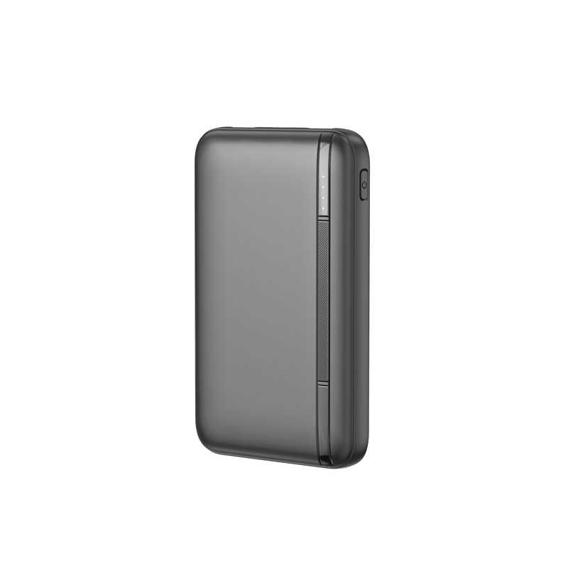 コジマ楽天市場店のコンピューケースジャパン　リン酸鉄モバイルバッテリー 5000mAh 2倍の長寿命 agreen ブラック　JMB-KX50-BK｜アングル2