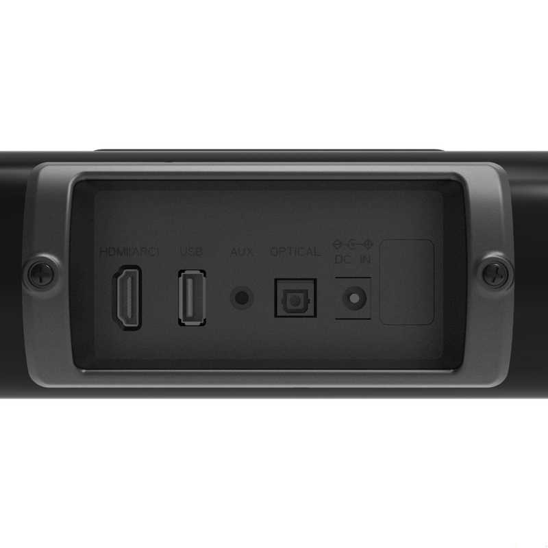 グリーンハウス　サウンドバー ［2.0ch / Bluetooth対応］　GH-SPBJ2200-BK