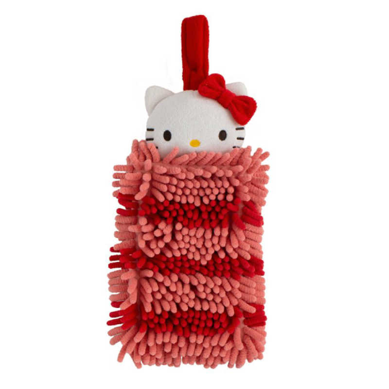 オカ　サンリオキャラクターズ モールタオル ハローキティ レッド　272361