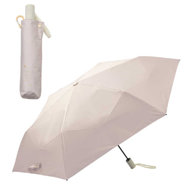 KIZAWA　ガイドパネル形状安定日傘 自動開閉パットフォールド swifit ［晴雨兼用傘 / 53cm］ ピンク　65399-007-PK