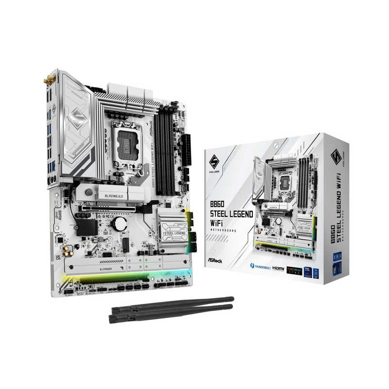 ASROCK　ASRock B860 Steel Legend WiFi　B860SteelLegendWiFi