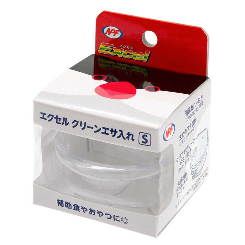 【商品解説】エサ窓や止まり木の近くに！ ●商品説明 ●中身が見やすくクリーンな食器です。●背面カバー付きでエサの飛散りを軽減します。●小鳥が止まりやすい太めのフチ設計です。●食事量の管理などに一目でわかるメモリ付き。小鳥が食べやすい丸底設計です。●ご注意 ※本品はペット用品です。目的以外の用途では使用しないでください。●対象 鳥●数量 1個●サイズ 幅60×奥行54×高さ46mm●原材料 PS、ステンレス【スペック】●型式：（NPF）●JANコード：4932804353500この商品は宅配便でお届けする商品です出荷可能日から最短日時でお届けします。※出荷完了次第メールをお送りします。配送サービス提供エリアを調べることができます「エリア検索」をクリックして、表示された画面にお届け先の郵便番号7桁を入力してください。ご購入可能エリア検索お買い上げ合計3,980円以上で送料無料となります。※3,980円未満の場合は、一律550円（税込）となります。●出荷可能日から最短日時でお届けします。（日時指定は出来ません。）　※お届け時に不在だった場合は、「ご不在連絡票」が投函されます。　「ご不在連絡票」に記載された宅配業者の連絡先へ、再配達のご依頼をお願いいたします。●お届けは玄関先までとなります。●宅配便でお届けする商品をご購入の場合、不用品リサイクル回収はお受けしておりません。●全て揃い次第の出荷となりますので、2種類以上、または2個以上でのご注文の場合、出荷が遅れる場合があります。詳細はこちら■商品のお届けについて商品の到着日については、出荷完了メール内のリンク（宅配業者お荷物お問い合わせサービス）にてご確認ください。詳しいお届け目安を確認する1度の注文で複数の配送先にお届けすることは出来ません。※注文時に「複数の送付先に送る」で2箇所以上への配送先を設定した場合、すべてキャンセルとさせていただきます。