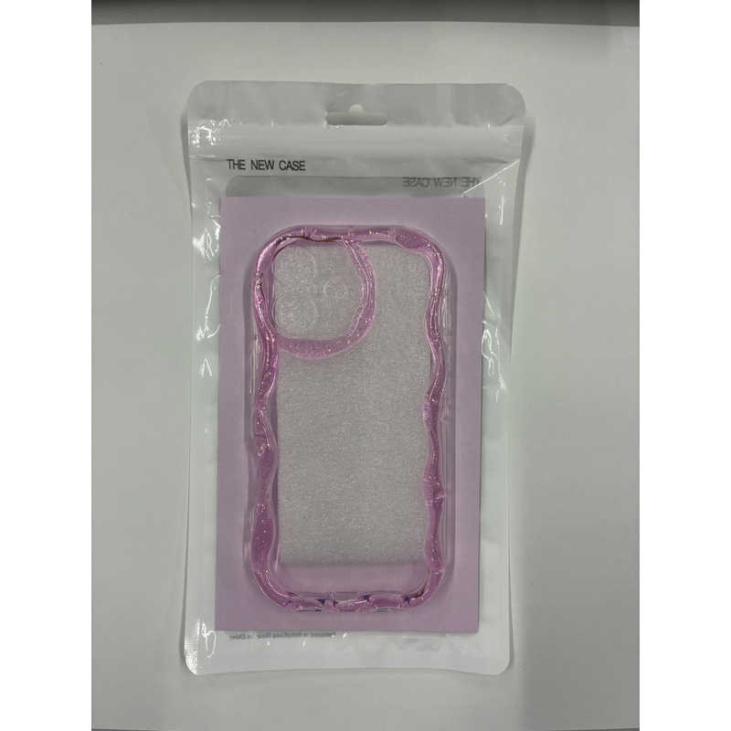 【2026年06月05日発売予定】STYLEPROMOTION　iPhone16グリッターウェイビーケース SUMACO ピンク　AP-GLWPK16