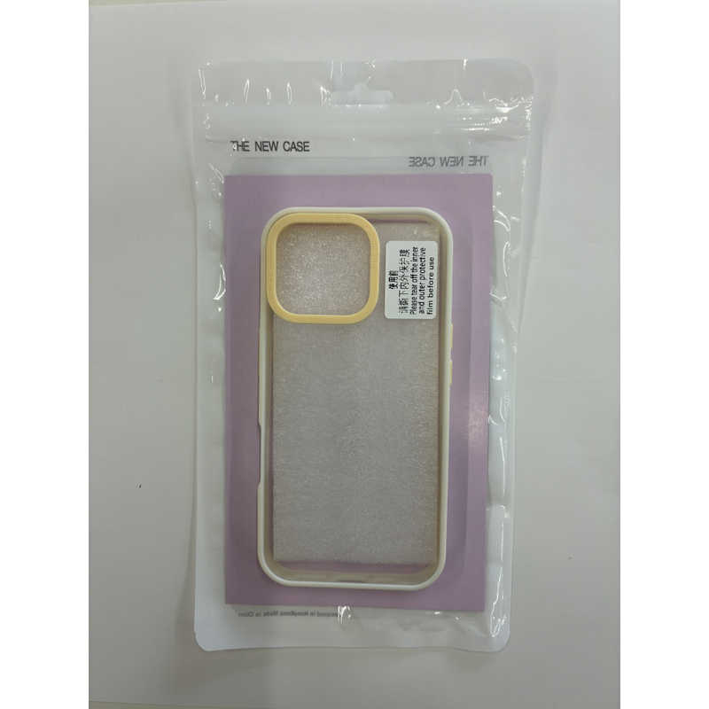【2026年06月05日発売予定】STYLEPROMOTION　iPhone16ツートンパステルカラーケース SUMACO ホワイト　AP-TTPWHCR16
