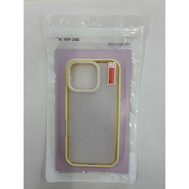 【2026年06月05日発売予定】STYLEPROMOTION　iPhone16ツートンパステルカラーケース SUMACO クリーム　AP-TTPCRWH16
