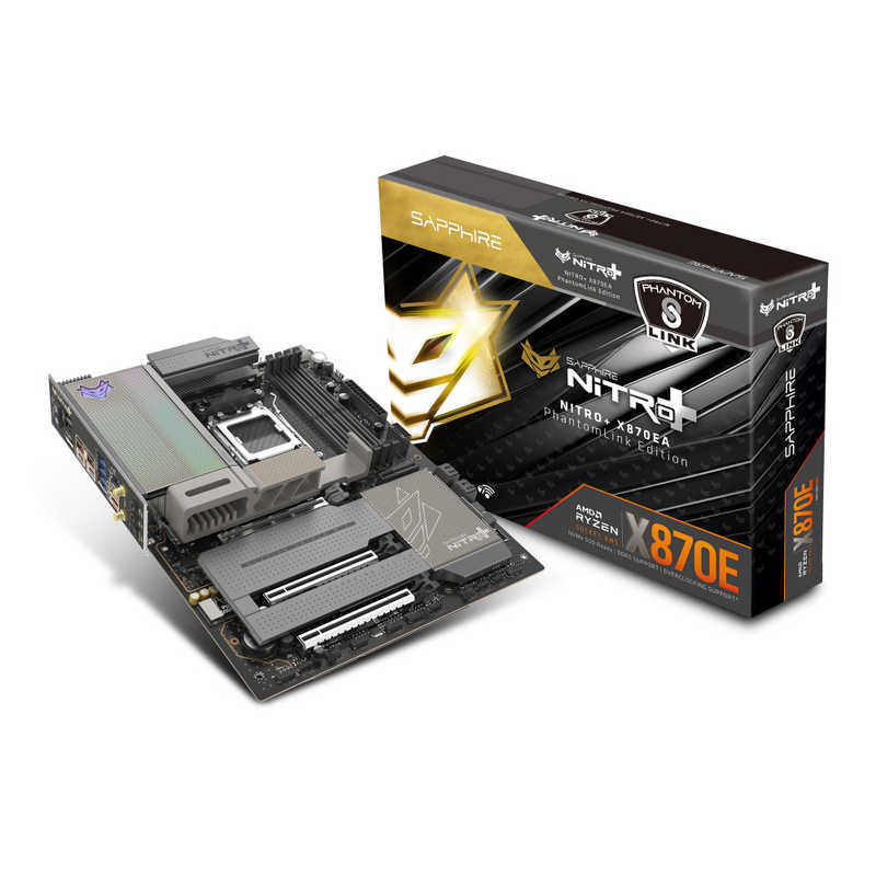 SAPPHIRE　マザーボード(Socket AM5)　N-X870EAP/52122-01-40G