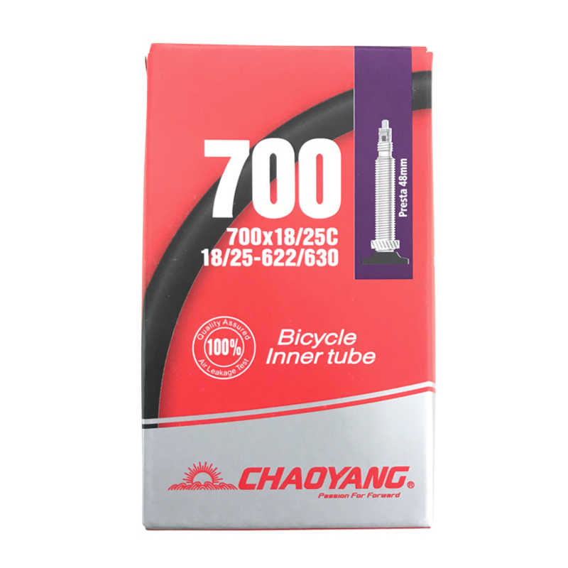 CHAOYANG　箱入りチューブ 700×18-25C　154815