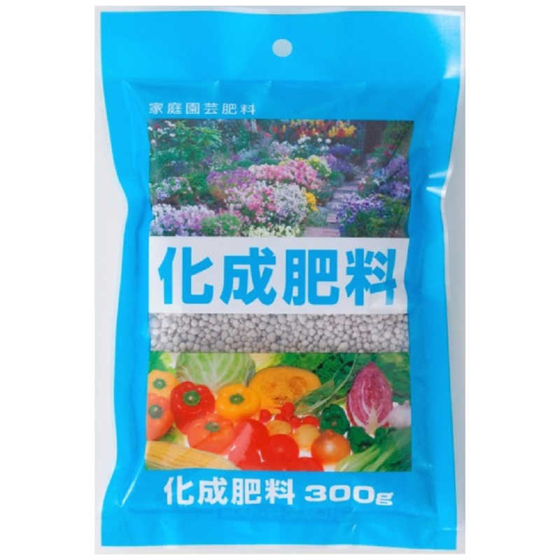 【商品解説】朝日アグリアの化成肥料（300g）です。園芸作業に最適なサイズで、手軽にお使いいただけます。【スペック】●型式：（カセイヒリョウ）●JANコード：4513272014201この商品は宅配便でお届けする商品です出荷可能日から最短日時でお届けします。※出荷完了次第メールをお送りします。配送サービス提供エリアを調べることができます「エリア検索」をクリックして、表示された画面にお届け先の郵便番号7桁を入力してください。ご購入可能エリア検索お買い上げ合計3,980円以上で送料無料となります。※3,980円未満の場合は、一律550円（税込）となります。●出荷可能日から最短日時でお届けします。（日時指定は出来ません。）　※お届け時に不在だった場合は、「ご不在連絡票」が投函されます。　「ご不在連絡票」に記載された宅配業者の連絡先へ、再配達のご依頼をお願いいたします。●お届けは玄関先までとなります。●宅配便でお届けする商品をご購入の場合、不用品リサイクル回収はお受けしておりません。●全て揃い次第の出荷となりますので、2種類以上、または2個以上でのご注文の場合、出荷が遅れる場合があります。詳細はこちら■商品のお届けについて商品の到着日については、出荷完了メール内のリンク（宅配業者お荷物お問い合わせサービス）にてご確認ください。詳しいお届け目安を確認する1度の注文で複数の配送先にお届けすることは出来ません。※注文時に「複数の送付先に送る」で2箇所以上への配送先を設定した場合、すべてキャンセルとさせていただきます。