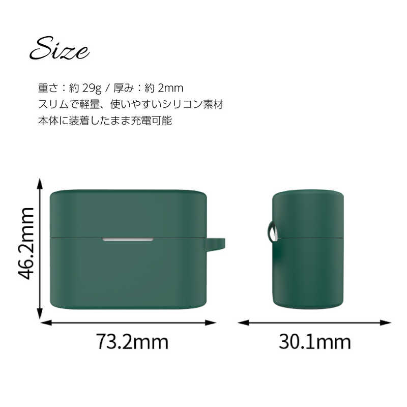 アイキューラボ　シリコーンケース SONY WF-1000XM6用 レッド　IQ-WF-1000XM6-RD