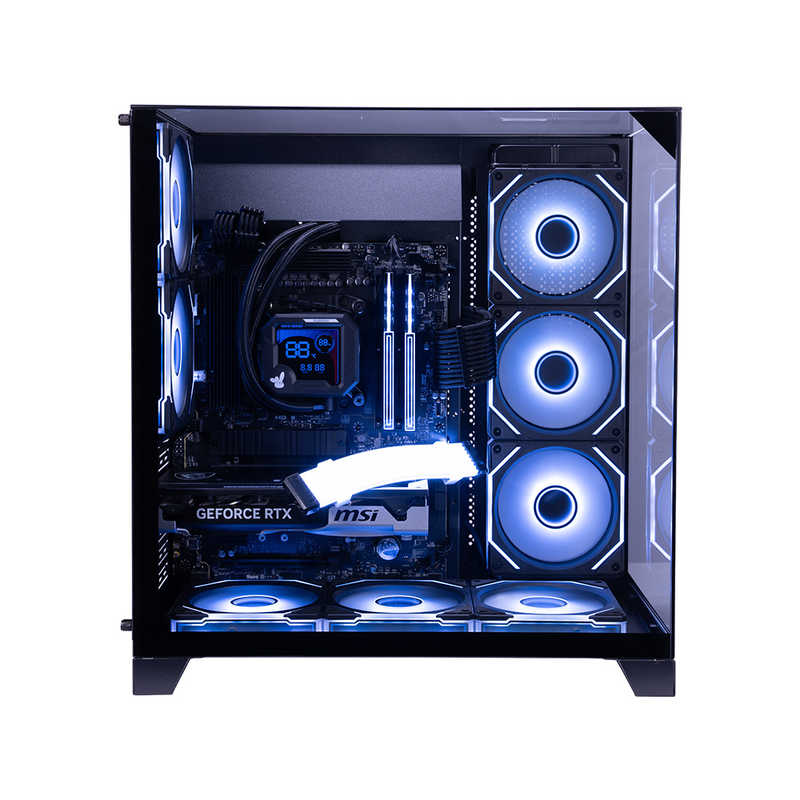 Rabbit0STUDIO Rabbit0 Studio ゲーミングパソコン AMD Ryzen 7 7800X3D / RTX 5070 ブラック RBST-7800X3D-5070BK
