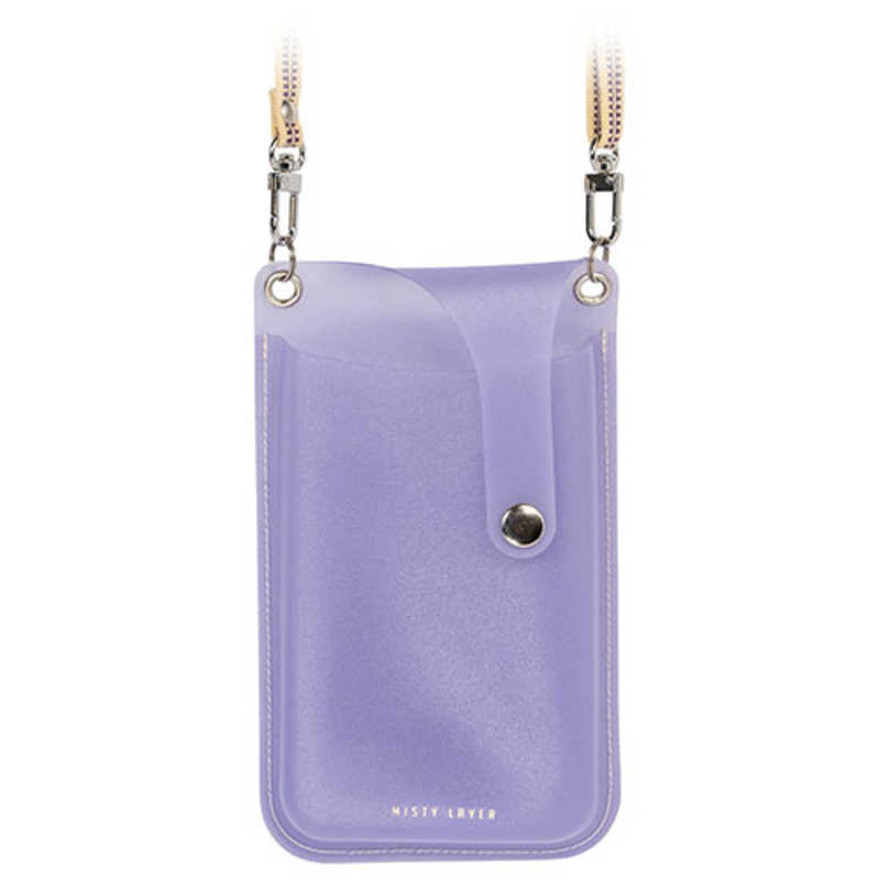 【商品解説】ちょっとしたお出かけに最適なスマートフォンケース。チェーン付きで肩掛けにも対応。環境に優しい素材で人に優しい加工をしています。MISTY LAYER(ミスティレイヤー)は下町で70年続く老舗工場が立ち上げたオリジナルブランド。職人が1点1点、高周波ウエルダーで焼き切って周りを丸く仕上げ、丁寧に縫製しております。ポケット部は軟質塩ビ・真空成型加工をしています。 ・本体0.9mm再生塩ビ100%/スケルトンタイプ・保証期間 : 初期不良対応【スペック】●型式：MLSc-VL（MLSc-VL）●JANコード：4582554240126この商品は宅配便でお届けする商品です出荷可能日から最短日時でお届けします。※出荷完了次第メールをお送りします。配送サービス提供エリアを調べることができます「エリア検索」をクリックして、表示された画面にお届け先の郵便番号7桁を入力してください。ご購入可能エリア検索お買い上げ合計3,980円以上で送料無料となります。※3,980円未満の場合は、一律550円（税込）となります。●出荷可能日から最短日時でお届けします。（日時指定は出来ません。）　※お届け時に不在だった場合は、「ご不在連絡票」が投函されます。　「ご不在連絡票」に記載された宅配業者の連絡先へ、再配達のご依頼をお願いいたします。●お届けは玄関先までとなります。●宅配便でお届けする商品をご購入の場合、不用品リサイクル回収はお受けしておりません。●全て揃い次第の出荷となりますので、2種類以上、または2個以上でのご注文の場合、出荷が遅れる場合があります。詳細はこちら■商品のお届けについて商品の到着日については、出荷完了メール内のリンク（宅配業者お荷物お問い合わせサービス）にてご確認ください。詳しいお届け目安を確認する1度の注文で複数の配送先にお届けすることは出来ません。※注文時に「複数の送付先に送る」で2箇所以上への配送先を設定した場合、すべてキャンセルとさせていただきます。