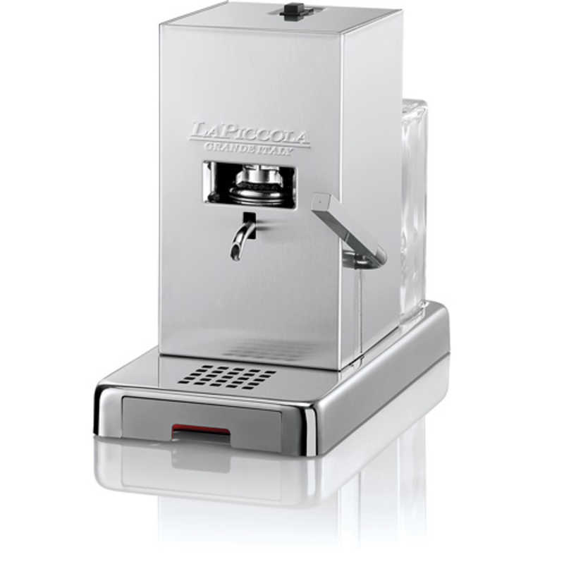 LUCAFFE　カフェポッド専用コーヒーマシン Piccola シルバーセット PiccolaSilver　PICCOLASILVER
