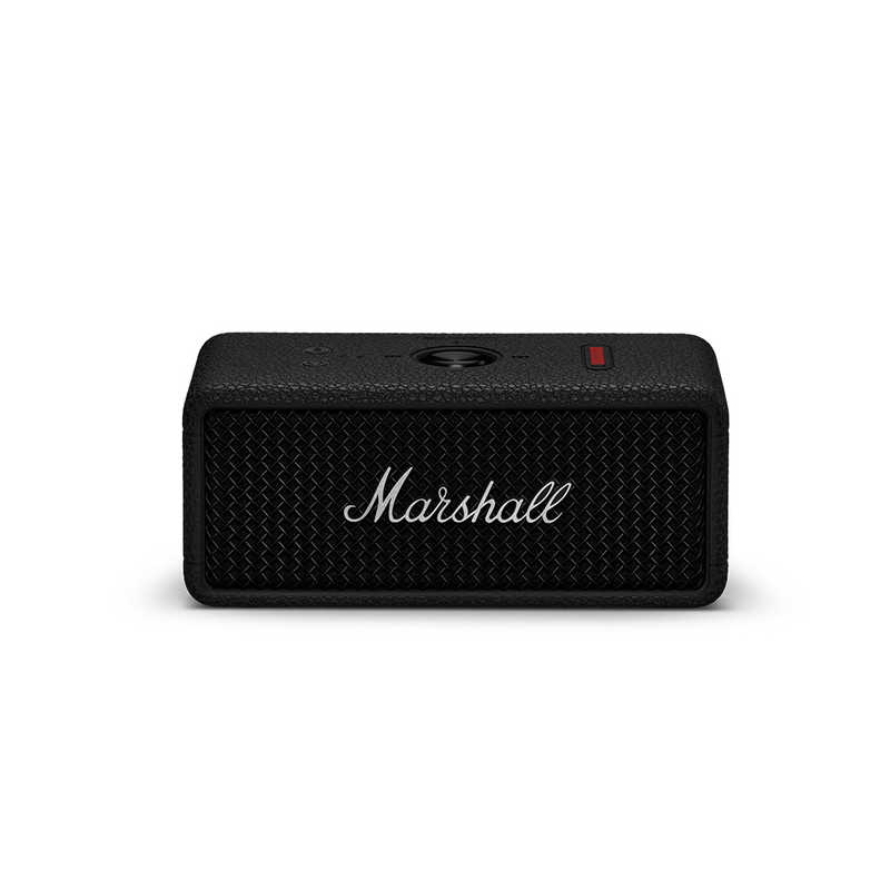 【商品解説】Emberton IIIは防塵・防水機能を備え、最大約32時間の音楽再生が可能。どんなパーティーでも長持ちし、外出先でもパワフルな全方位サウンドをお届けします。Marshall独自のマルチディレクショナルサウンド「トゥルーステレオフォニック」を搭載し、優れた空間サウンドとバイノーラルサウンドを再現することで、どんな空間も音楽で包み込みます。またIP67等級の防塵・防水対策が施されており、水深1 m（約3フィート）の水に浸した場合でも、最大30分間耐えることができます。Emberton IIIはBluetooth LE Audioに対応しており、この将来を見据えたテクノロジーにより、Auracastでオーディオ共有機能の新たな世界が広がります。（現在、対応に向けて準備中） ●マーシャル・シグネチャーサウンド Emberton IIIは、リッチでパワフルなMarshallシグネチャーサウンドを届けます。ダイナミックラウドネス機能により、音量を調整するたびに周波数が適正に調整され、トーンバランスが常に適切に保たれます。前モデルよりもさらに大きな低音を備え、大音量でこそ真価を発揮します。●ステレオフォニック Marshall独自のマルチディレクショナルサウンドの一形態であるトゥルーステレオフォニックを搭載。Marshall製品でしか体験できない優れた空間音響とバイノーラルサウンドが周囲を包み込み、完全な360°サウンドでどんな空間も音楽で包み込みます。●最大約32時間連続再生 1回の充電で最大約32時間の音楽再生が可能です。コンパクトなサイズ、耐久性、そして信頼性のある再生時間により、外出時に必携のアイテムとなります。バッテリーが切れても、わずか2時間でフル充電が完了します。急速充電に対応しており、わずか20分の充電で約6時間の再生が可能なため、すぐにリスニングセッションを再開できます。●防塵防水仕様 シリコン製の外装と堅牢な金属グリルを備え、激しい雨にも耐えうる頑丈なデザインです。Emberton IIIは水にも強く、IP67の防塵・防水性能を持ち、水深1メートル（約3フィート）までの水中に最大30分間沈めても問題ありません。●マイク内蔵 音楽が第一ですが、生活は慌ただしいものです。Emberton IIIには内蔵マイクが搭載されており、クリアなハンズフリー通話が簡単にできます。音楽を楽しんでいる最中でも、通話を受けることができます。●次世代のテクノロジー Emberton IIIはBluetooth LE Audioに対応して設計されています。この未来を見据えた技術により、Auracastを使った新しいオーディオ共有の可能性が広がります。（現在、対応に向けて準備中）【スペック】●型式：Emberton III Black and Silver（EMBERTON3BLACK&SILVE）●JANコード：7340055423052本体サイズ(幅×高さ×奥行)mm：160 × 68 × 76.9 mm本体重量：約670gスピーカーユニット：2インチの10Wフルレンジドライバー×2、パッシブラジエーター×2感度(SN比)：90dB SPL @ 1m再生周波数帯域：65Hz-20000Hz防水機能：防水Bluetooth：Bluetooth対応Bluetoothクラス：5.3 LEBluetooth対応コーデック：SBC、AAC、LC3(準備中）再生時間：約32時間充電時間：約2時間充電端子：USB Type-C付属品：USB Type-C 充電ケーブル（約82cm）仕様1：防水性能 :IP67仕様2：急速充電：20分の充電で約6時間の連続再生仕様3：アンプ : 38W クラスDアンプx2この商品は宅配便でお届けする商品です出荷可能日から最短日時でお届けします。※出荷完了次第メールをお送りします。配送サービス提供エリアを調べることができます「エリア検索」をクリックして、表示された画面にお届け先の郵便番号7桁を入力してください。ご購入可能エリア検索お買い上げ合計3,980円以上で送料無料となります。※3,980円未満の場合は、一律550円（税込）となります。●出荷可能日から最短日時でお届けします。（日時指定は出来ません。）　※お届け時に不在だった場合は、「ご不在連絡票」が投函されます。　「ご不在連絡票」に記載された宅配業者の連絡先へ、再配達のご依頼をお願いいたします。●お届けは玄関先までとなります。●宅配便でお届けする商品をご購入の場合、不用品リサイクル回収はお受けしておりません。●全て揃い次第の出荷となりますので、2種類以上、または2個以上でのご注文の場合、出荷が遅れる場合があります。詳細はこちら■商品のお届けについて商品の到着日については、出荷完了メール内のリンク（宅配業者お荷物お問い合わせサービス）にてご確認ください。詳しいお届け目安を確認する1度の注文で複数の配送先にお届けすることは出来ません。※注文時に「複数の送付先に送る」で2箇所以上への配送先を設定した場合、すべてキャンセルとさせていただきます。