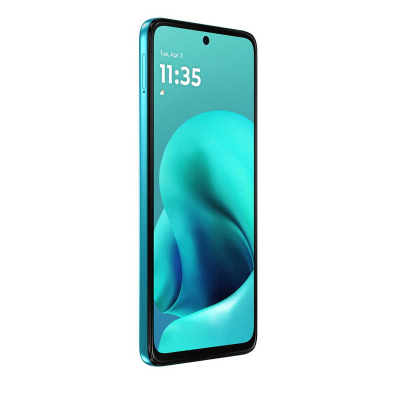 コジマ楽天市場店のモトローラ　SIMフリー moto g37j MediaTek Dimensity 6300 6.72インチ メモリ/ストレージ：4GB/128GB PANTONE Capri (カプリシアン)　PBCK0002JP｜アングル2