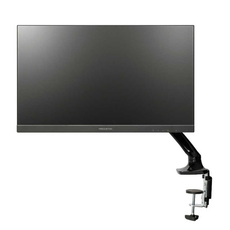 プリンストン 120HzADSパネル USB Type-C搭載 フルHD液晶ディスプレイ モニターアーム ［23.8型 / フルHD(1920×1080) / ワイド］ ブラック PTF-B242WA-BK