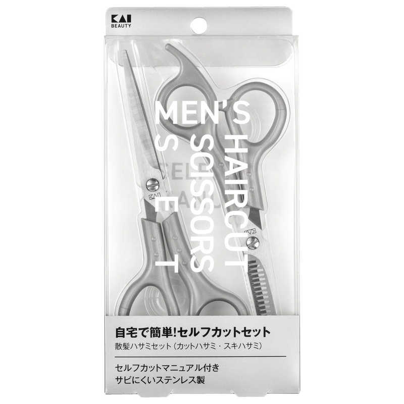 【商品解説】ステンレス刃物鋼を使用し、シャープで軽いタッチの切れ味を実現。髪すべりを防ぎスムーズに切れるマイクロセレーション加工を施したヘア用カット。ハサミと髪のボリューム調整をしやすいスキハサミのセット。指置きがあり、握りやすいハンドル設計。初めての人でも簡単に使えるセルフカットマニュアル同梱。※この商品は、商品デザイン・パッケージが予告なく変更される場合があります。【スペック】●型式：KQ3205（KQ3205）●JANコード：4901601076363仕様1：商品本体サイズ：幅90×奥行182×高さ20mm仕様2：商品重量：90g仕様3：材質：ステンレス刃物鋼、ABS樹脂この商品は宅配便でお届けする商品です出荷可能日から最短日時でお届けします。※出荷完了次第メールをお送りします。配送サービス提供エリアを調べることができます「エリア検索」をクリックして、表示された画面にお届け先の郵便番号7桁を入力してください。ご購入可能エリア検索お買い上げ合計3,980円以上で送料無料となります。※3,980円未満の場合は、一律550円（税込）となります。●出荷可能日から最短日時でお届けします。（日時指定は出来ません。）　※お届け時に不在だった場合は、「ご不在連絡票」が投函されます。　「ご不在連絡票」に記載された宅配業者の連絡先へ、再配達のご依頼をお願いいたします。●お届けは玄関先までとなります。●宅配便でお届けする商品をご購入の場合、不用品リサイクル回収はお受けしておりません。●全て揃い次第の出荷となりますので、2種類以上、または2個以上でのご注文の場合、出荷が遅れる場合があります。詳細はこちら■商品のお届けについて商品の到着日については、出荷完了メール内のリンク（宅配業者お荷物お問い合わせサービス）にてご確認ください。詳しいお届け目安を確認する1度の注文で複数の配送先にお届けすることは出来ません。※注文時に「複数の送付先に送る」で2箇所以上への配送先を設定した場合、すべてキャンセルとさせていただきます。