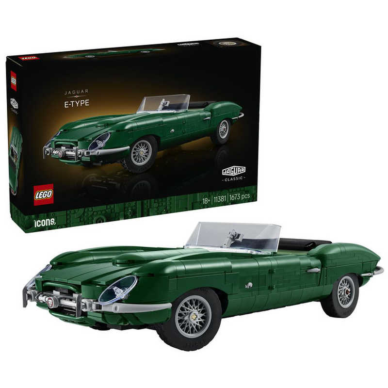 レゴジャパン　レゴ(LEGO) アイコン Jaguar E-Type　11381