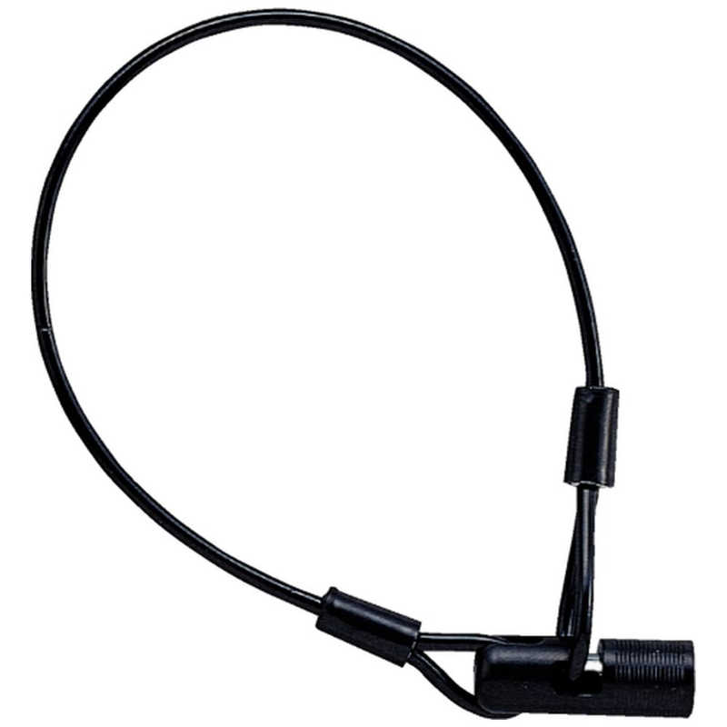 ニッコー　ヘルメットワイヤーロック(ブラック) ブラック　N271W400BK-P