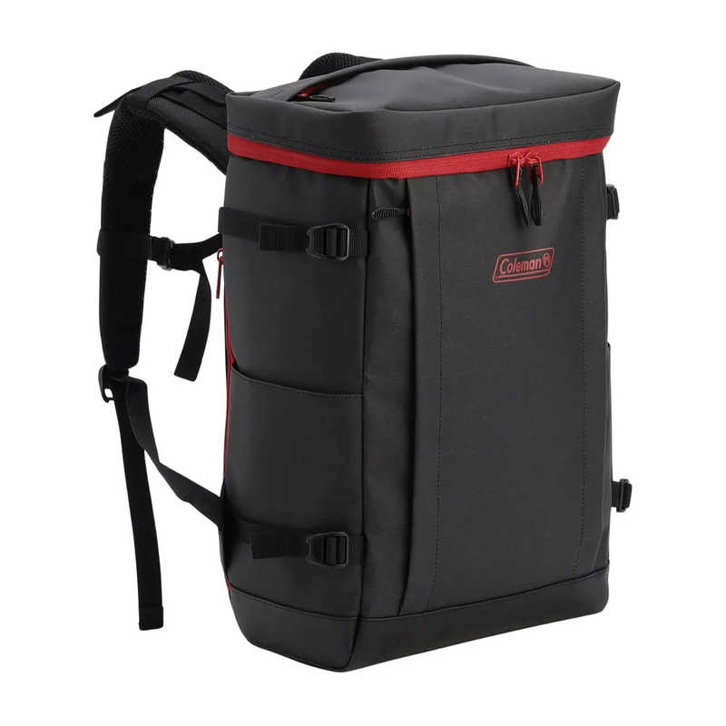 コールマン　カジュアルリュック 約25L 防水素材使用 2235107 ヘザーブラックレッド
