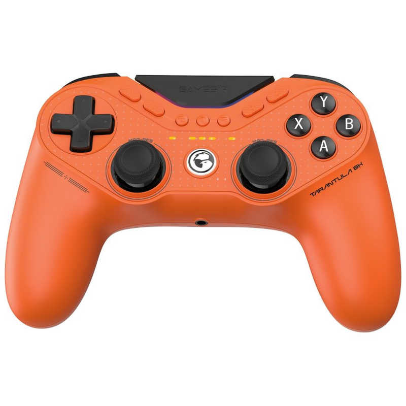 【2026年08月28日発売予定】GAMESIR　GameSir Tarantula 8K PC 有線ゲーミングコントローラー ポーリングレート 8000Hz Switch/Switch2/WindowsPC対応 Orange