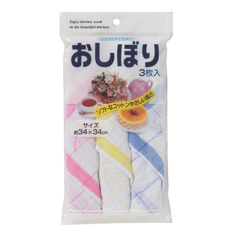 【商品解説】パイル織ですので、吸水性、保水性のよいおしぼりです。ふち縫い（ヘム）は三ッ折仕上げですから丈夫です。ソフトなコットンやさしい風合い※この商品は、商品デザイン・パッケージが予告なく変更される場合があります。【スペック】●型式：90067（90067）●JANコード：4901065082436仕様1：商品本体サイズ：幅125×奥行245×高さ20mm仕様2：商品重量：20g仕様3：材質：綿90%以上、その他（レーヨン、ポリエステル）10%未満【注意事項・特記事項】※キャンペーンやパッケージリニューアル等で掲載画像とは異なる場合があります。※開封後の返品や商品交換はお受けできません。この商品は宅配便でお届けする商品です出荷可能日から最短日時でお届けします。※出荷完了次第メールをお送りします。配送サービス提供エリアを調べることができます「エリア検索」をクリックして、表示された画面にお届け先の郵便番号7桁を入力してください。ご購入可能エリア検索お買い上げ合計3,980円以上で送料無料となります。※3,980円未満の場合は、一律550円（税込）となります。●出荷可能日から最短日時でお届けします。（日時指定は出来ません。）　※お届け時に不在だった場合は、「ご不在連絡票」が投函されます。　「ご不在連絡票」に記載された宅配業者の連絡先へ、再配達のご依頼をお願いいたします。●お届けは玄関先までとなります。●宅配便でお届けする商品をご購入の場合、不用品リサイクル回収はお受けしておりません。●全て揃い次第の出荷となりますので、2種類以上、または2個以上でのご注文の場合、出荷が遅れる場合があります。詳細はこちら■商品のお届けについて商品の到着日については、出荷完了メール内のリンク（宅配業者お荷物お問い合わせサービス）にてご確認ください。詳しいお届け目安を確認する1度の注文で複数の配送先にお届けすることは出来ません。※注文時に「複数の送付先に送る」で2箇所以上への配送先を設定した場合、すべてキャンセルとさせていただきます。