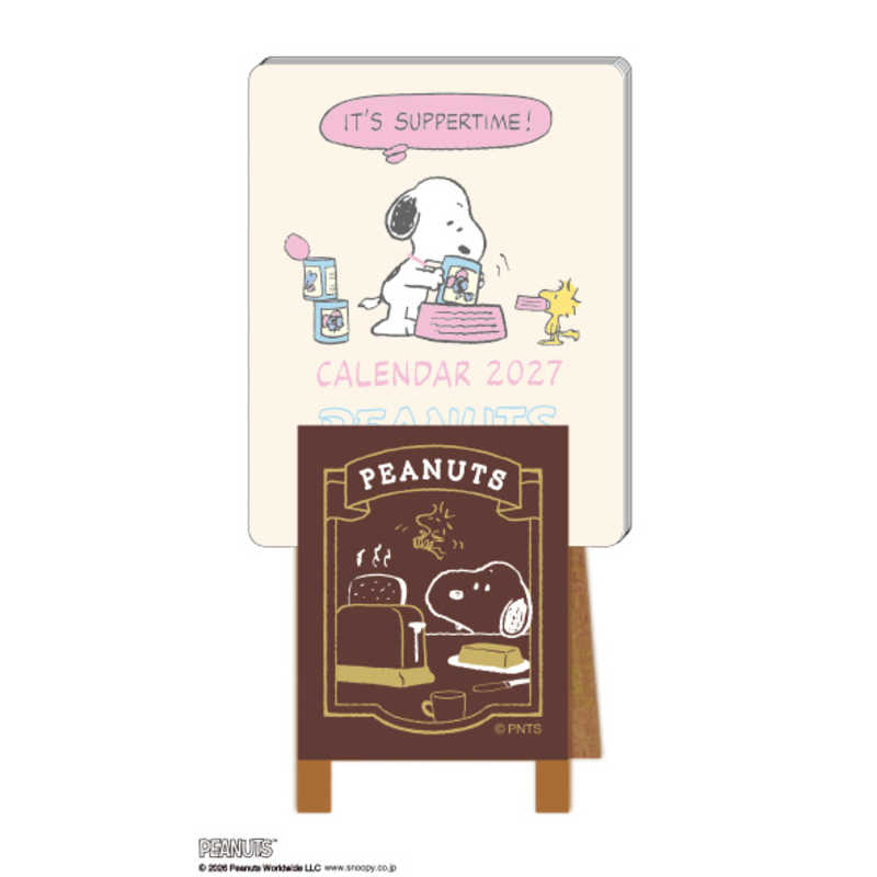APJ　(限定)27CL/004ウッドクリッフカレンダー/PEANUTS　1000140680