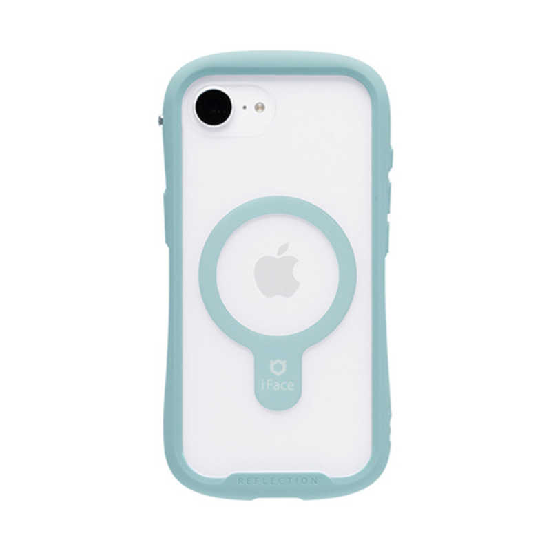 【2026年09月11日発売予定】HAMEE　［iPhone 17e/16e専用］iFace Reflection MagSynq 強化ガラスクリアケース iFace ペールグリーン　41-196018