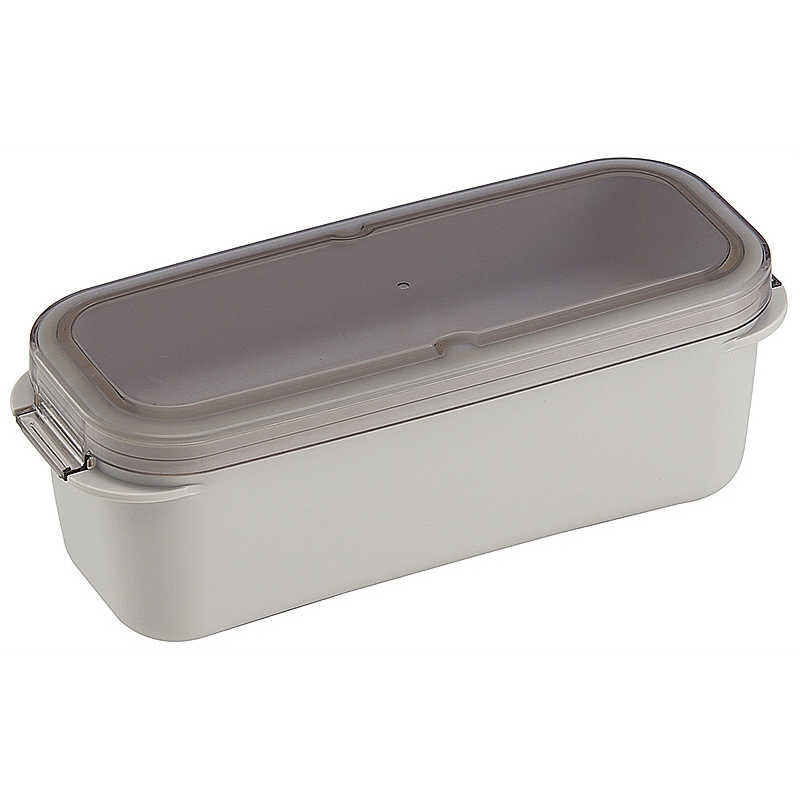 スケーター　ラク洗2段ランチボックス800ml(サンドホワイト)　PALB8
