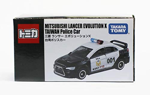台湾限定 トミカ 三菱 ランサー エボリューション X 台湾ポリスカー 台湾 ミニカー 海外 日本未発売 並行輸入品