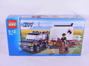 【中古】【ほぼ新品】【ワケアリ特価】レゴ (LEGO) シティ レゴ (LEGO)の町 ホーストレーラー付きの4WD 7635