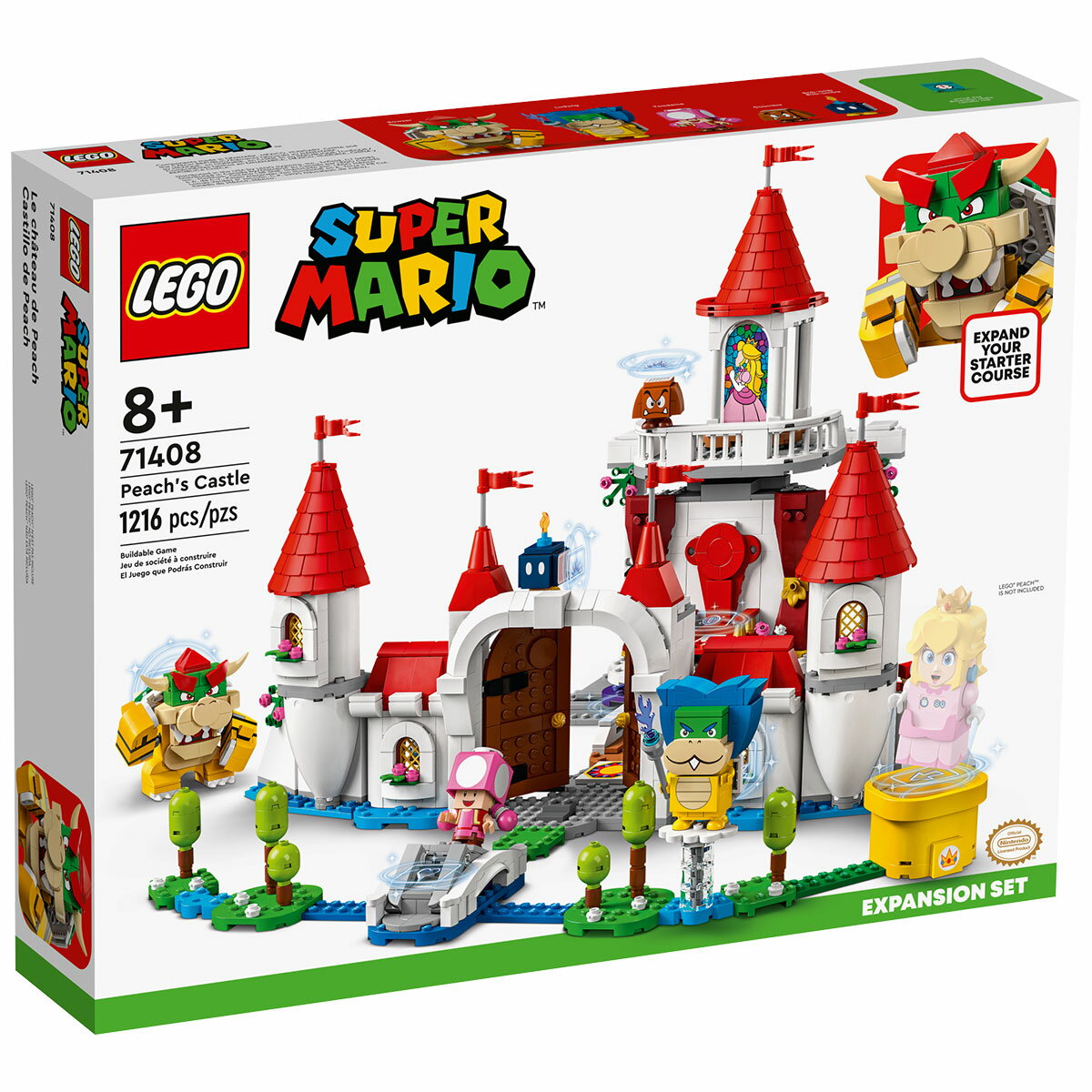レゴジャパン LEGO スーパーマリオ 71408 ピーチ城 チャレンジ 71408 国内流通正規品 男の子 女の子 プレゼント スーパーヒーロー キャラクター クリスマス ハロウィン ピーチ姫 コイン 大人 コレクション シリーズ セット ギフトのサムネイル