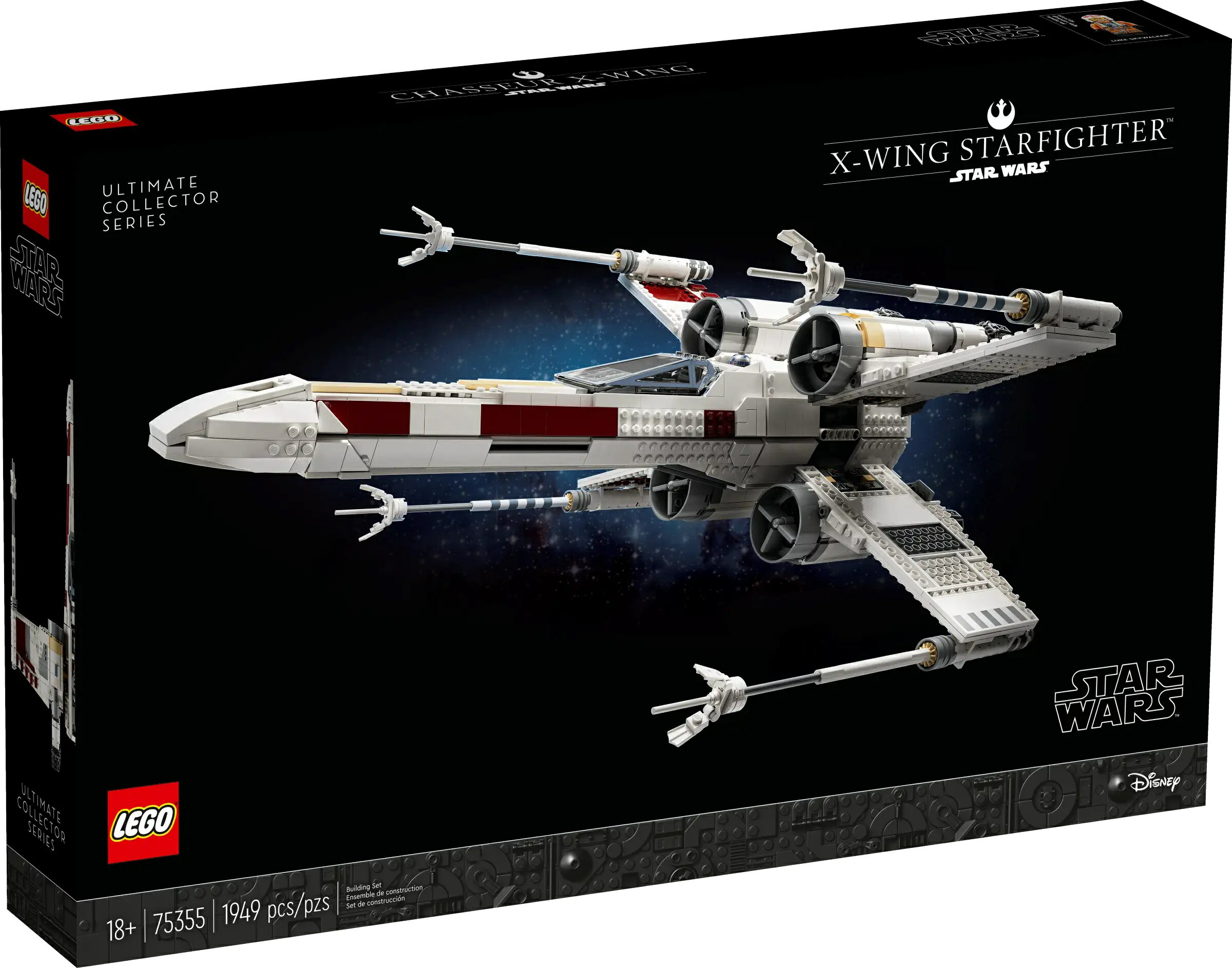 レゴ (LEGO) スター ウォーズ Xウィング スターファイター UCS 75355 国内流通正規品 おもちゃ 玩具 ブロック 宇宙 STAR WARS 戦闘機 宇宙船 映画 究極 コレクション シリーズ リアル 限定 フォース 大人向け 大人レゴ ディスプレイ インテリア 創造