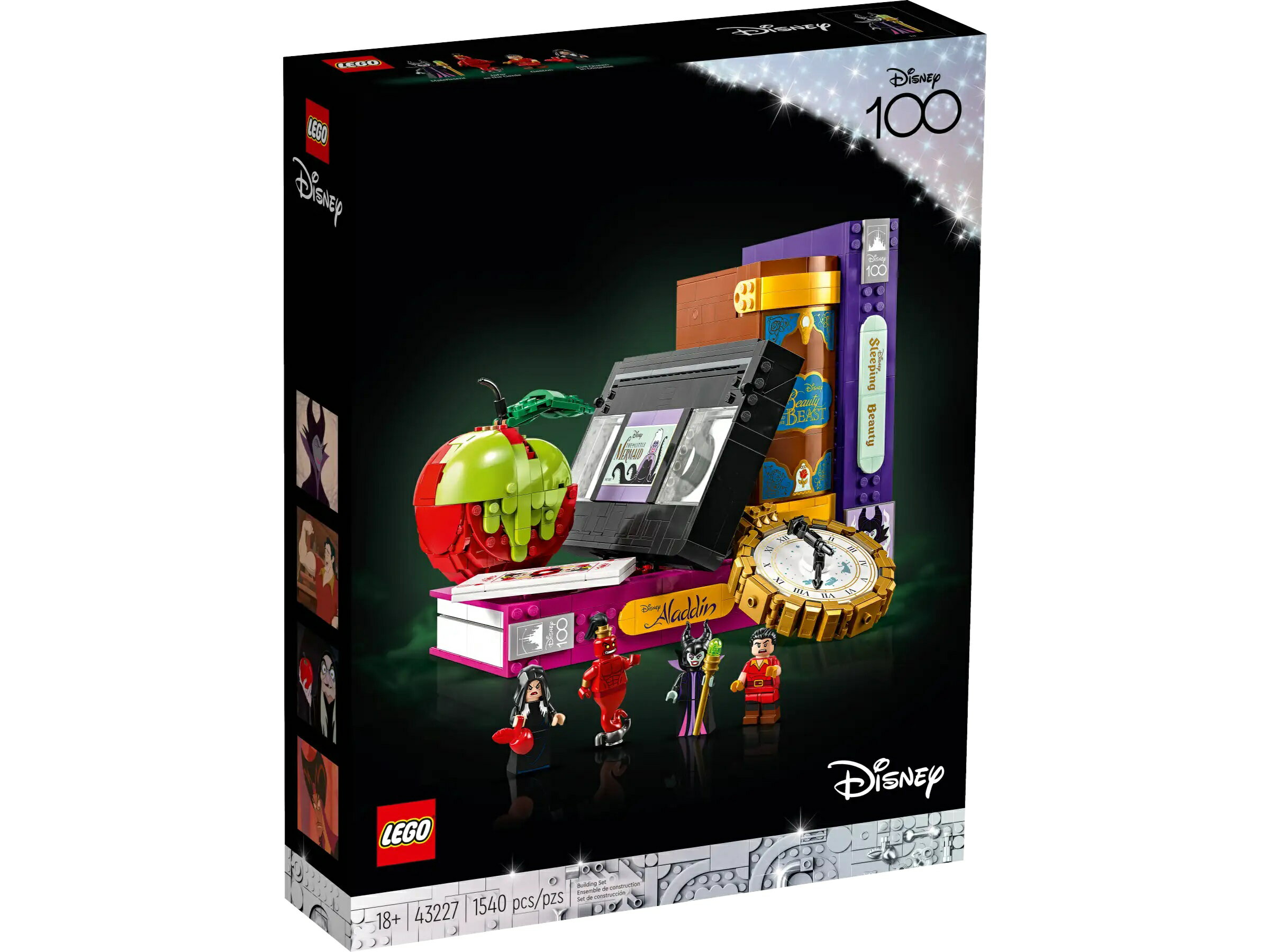 レゴ (LEGO) ディズニー ヴィランズのアイコン 43227 国内流通正規品 おもちゃ 玩具 ブロック おうち時間 オトナレゴ 魔女 魔人 ディズニーコレクション アイコン ヴィラン 映画 ファンタジー 物語 ディスプレイ インテリア